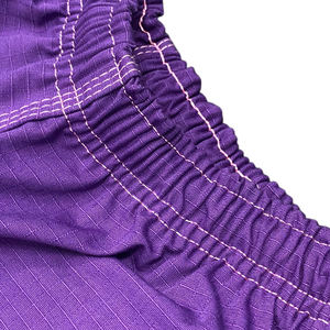 Uniforme de BJJ Morado para Mujer Five B, Kimono con Bordado de Flor de Cerezo, Gi de Artes Marciales Hecho a Mano - Product Image 6