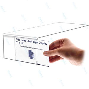 Soporte de etiqueta de precio de PVC al por mayor de fábrica para estante de supermercado - Product Image 4