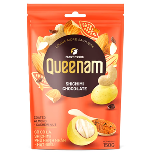 Wholesale Supplier Factory Direct Sale Dragee <b>Chocolate</b> OEM/ODM HALAL Shichimi <b>Chocolate</b> Coated Almond Cashew Nuts 150G Snacks - Product Image 1