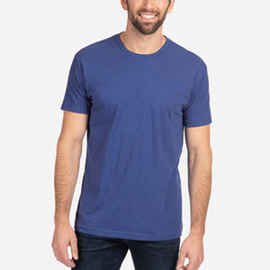 ออกแบบเสื้อยืดคอกลมทรงพอดีตัวสำหรับออกกำลังกาย ผ้าผสมโพลีเอสเตอร์และคอตตอน แขนสั้น สำหรับผู้ชาย ราคาประหยัด ทรงปกติ - Product Image 3