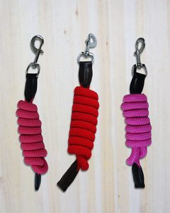 Multiple color nylon Horse <b>Lead</b> Rope Synthetic <b>Training</b> <b>Lead</b> with Metal Snap Clip for Handling Horse bridle <b>lead</b> rope Horse tack - Product Image 2