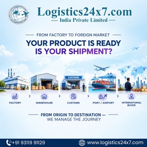 Logistics24x7.com India Pvt Ltd บริษัทที่ได้รับการรับรองให้บริการโลจิสติกส์นำเข้า-ส่งออกที่ปลอดภัยสำหรับการค้าระหว่างประเทศ - Product Image 3