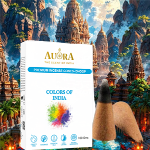 Conos de incienso Dhoop de Templo espiritual, aromas indios 100 naturales de larga duración para Yoga, religión, curación, precio de fábrica, etiqueta personalizada - Product Image 1