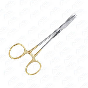 Puntas dentadas Soporte de aguja Derf Acero inoxidable 4,75 pulgadas Instrumentos quirúrgicos Serraciones longitudinales - Product Image 4