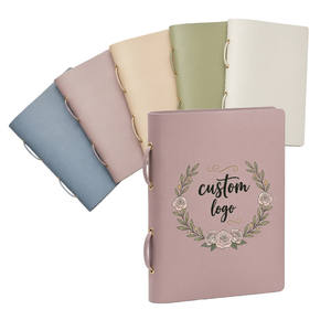 Funda de cuero PU duradera para libros, cubierta de menú personalizada con anillas y logotipo grabado para restaurante - Product Image 3