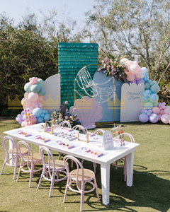 Chaise pour enfants en rotin artisanal à louer pour les organisateurs d'événements d'anniversaire, les mariages, les festivals et les décorations de lieux de fête pour enfants - Product Image 5