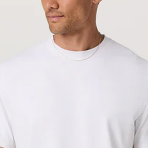 เสื้อยืดคอกลมผ้าฝ้ายเรียบง่ายสำหรับผู้ชาย เสื้อยืดเปล่าสำหรับผู้ชาย ผู้ผลิตเสื้อยืดแบบกำหนดเองสำหรับผู้ชาย - Product Image 2