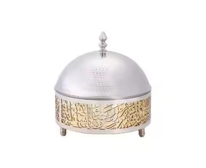 Most Selling New Chaffing Dish Round <b>Silver</b> <b>Wire</b> Frame White Lid Food Warmer Home Hotel Buffet Serving Chaffing Dish - Product Image 2