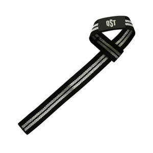 Cotton Wrist Straps With Grip Heavy Duty Weightlifting Powerlifting Straps For Gym <b>Strength</b> <b>Training</b> - Product Image 1