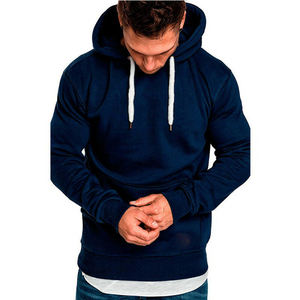 Pulls à Capuche d'Hiver Écologiques en Polaire Lourd 100% Coton pour Hommes, Coupe Standard, Qualité de Luxe - Product Image 6
