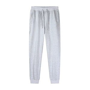 Pantalones Deportivos Casuales de Algodón para Hombre, Pantalones Deportivos de Color Puro, Pantalones para Correr con Puños, Logotipo Estampado, Moda Juvenil de Primavera y Otoño - Product Image 3