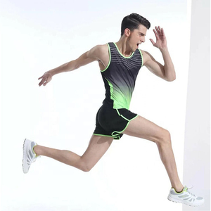 Uniforme de Atletismo Juvenil Sublimado Completo, Diseño 2025, Uniforme Deportivo de Atletismo Nuevo, Venta al Por Mayor - Product Image 1
