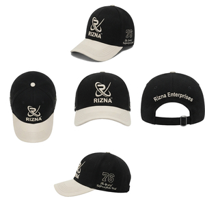 Casquette de baseball unisexe personnalisée OEM RIZNA ENTERPRISES en Oxford 100% coton de haute qualité avec logo brodé en chaîne, 6 panneaux, imprimée et ajustable - Product Image 6