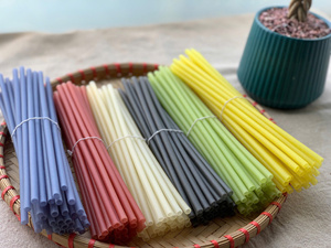 Pajitas ecológicas de alta calidad hechas con materiales agrícolas naturales (Vietnam) - Product Image 3