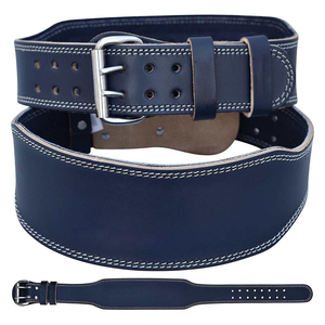Ceinture de musculation en cuir synthétique neuve pour dips et tractions - Product Image 1