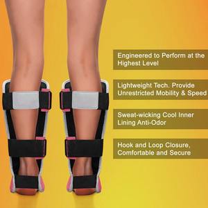 Espinilleras Ligeras para Jóvenes, para Muay Thai, Boxeo, Kickboxing, Karate, MMA, de Cuero, con Logotipo y Diseño Personalizados, OEM - Product Image 4