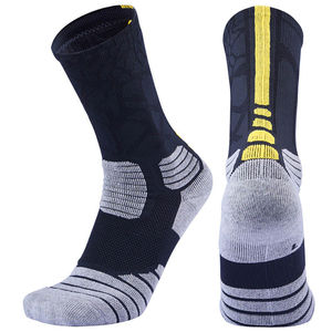 Chaussettes de cyclisme respirantes pour hommes, absorbantes, antidérapantes, haute élasticité, personnalisées, pour le sport de montagne, la course à pied et le cyclisme - Product Image 2