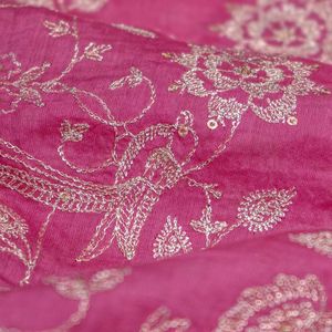 Luxury <b>Sequin</b> Embroidery Fabric Mesh Net Lace Fashion Textile For Women Garment Boutique And Wholesale Exporters - Product Image 3