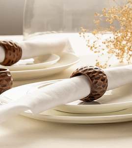 Wooden Napkin <b>Rings</b> <b>Circle</b> Shape Nordic Design Durable 5cm Wedding Table Decoration wooden napkin <b>ring</b> wedding event - Product Image 1
