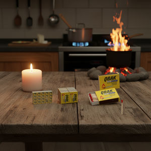 Fósforos de Seguridad de Primera Calidad de 45 mm, en Forma de Barra, con Logotipo Impreso - Product Image 3