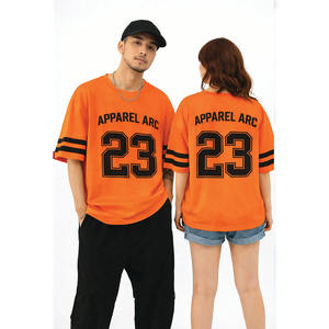 Vêtements d'été en gros : T-shirt de sport streetwear surdimensionné personnalisé en jersey maille ARC – Fournisseur américain en gros - Product Image 1