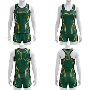 Uniforme de Atletismo Personalizado de Primera Calidad para Uso en Exteriores, 100% Poliéster, Ligero y Transpirable, Gran Venta - Product Image 1