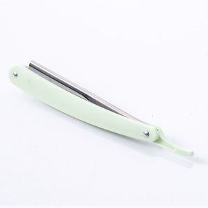 มีดโกนหนวดแบบดั้งเดิม ทำจากสแตนเลส ใบมีดตรง ด้ามไม้ สำหรับร้านตัดผม - Product Image 2