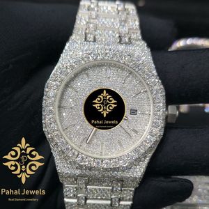 นาฬิกาเพชรหรู Pahal Jewels ตัวเรือนสแตนเลสทรงกลม 36 มม. ระบบอนาล็อก ควอตซ์ แฟชั่นสำหรับทุกเพศ - Product Image 1
