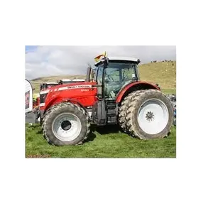 Kullanılan/ikinci el/yeni çiftlik iki tekerlekli traktör massey ferguson 120hp 4x4wd küçük mini kompakt tarım ekipmanları makine ile