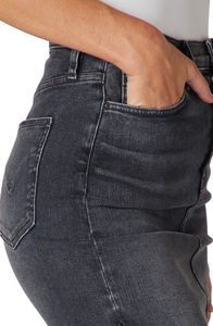 Jean cargo semi-extensible délavé à l'acide HSI tendance 2026 avec ceinture cargo classique, multiples poches, fermeture éclair avant et boutonnière - Product Image 3