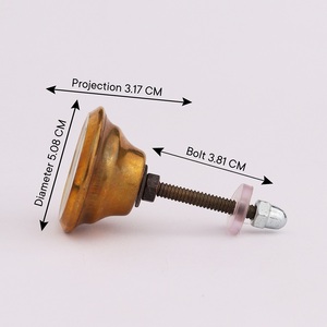 Bulk Handmade Decorative <b>Gold</b> Metal Bicycle <b>Drawer</b> Knobs Natural Furniture Dresser Cabinet <b>Pulls</b> Kitchen Cupboard Door Handles - Product Image 2