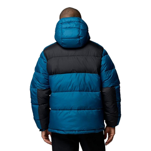 Chaqueta Acolchada con Capucha para Hombre, Repelente al Agua, 340 GSM, Nailon Acolchado, Aislante, Abrigo de Invierno Ecológico, Ligero y Cálido para Exteriores - Product Image 2