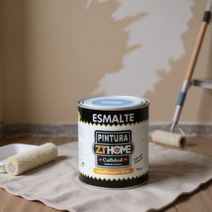 Pintura Acrílica BELGE en Lata de 750 ml, Pintura de Primera Calidad para Renovación del Hogar y la Oficina - Product Image 2