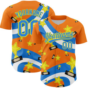 Personalization US Team Custom Name Logo Number Men Women Youth Custom Stitched Baseball Jersey - Product Image 1