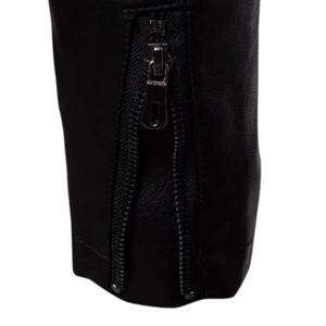 Chaquetas de Motocicleta Unisex al por Mayor, de Piel de Oveja y Lona, con Logotipo Frontal, Ropa Exterior Protectora para Uso Diario o de Turismo - Product Image 3