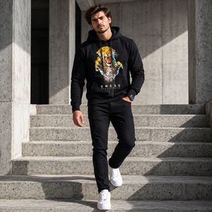 Sweat à capuche zippé personnalisé pour homme, 100 % coton, 500 g/m², épais, imprimé, coupe classique, collection automne - Product Image 6