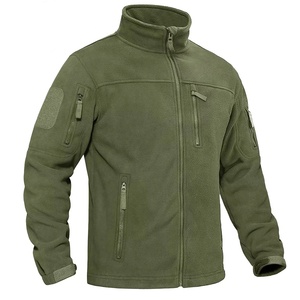 Veste polaire zippée intégrale pour homme, douce, thermique, chaude, pour les sports de plein air, la randonnée, le camping, les voyages, veste d'hiver décontractée pour homme - Product Image 1