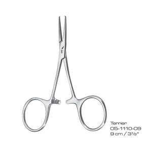 Pinzas Hemostáticas Terrier de IAA SURGICAL INSTRUMENTS, 9 cm, 1 x 2, con Bloqueo, Instrumento Quirúrgico con Certificación CE Clase I - Product Image 2