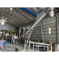 Sistema descargador de bolsas jumbo a granel al por mayor, máquina de estación de descarga de bolsas grandes para uso industrial con componente de motor central