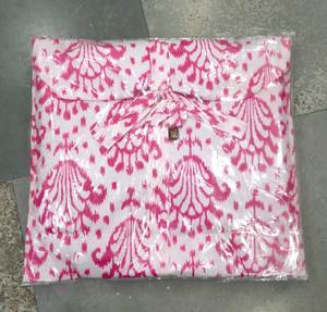 Conjunto de Pijama de Algodón Estampado para Mujer con Camisa con Botones y Pantalones con Cintura Elástica, Ropa de Dormir Suave, Cómoda y Casual, Calidad de Exportación - Product Image 1