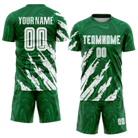 Conjunto de Uniforme de Fútbol Personalizado Elite, Camiseta Negra y Roja, Uniforme de Entrenamiento Profesional, Proveedor de Pedidos al por Mayor OEM