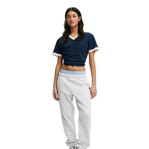 Nueva Llegada, Pantalones Deportivos de Moda para Mujer, Cómodos, Ajuste Regular, Cintura Elástica, Holgados, Gruesos, Cálidos para Invierno - Product Image 2