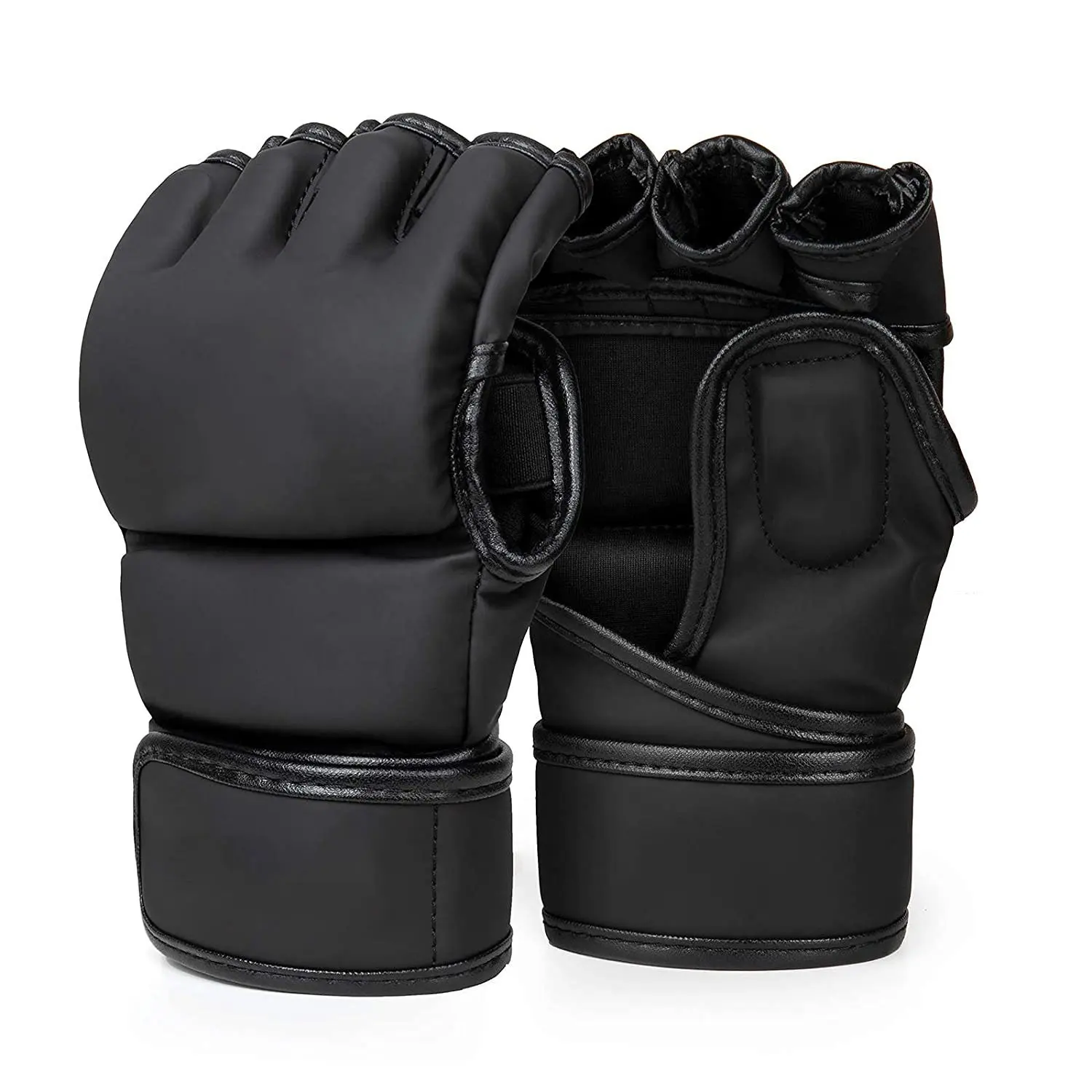 2022 New Wholesale Custom Design Hochwertiger MMA Trainings handschuh Bester Preis PU/Leder Boxing Fight UFC MMA Handschuh