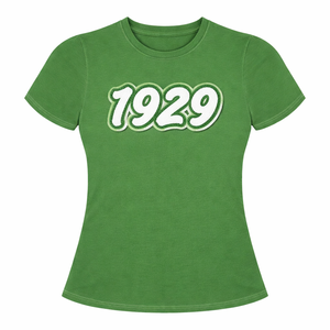 Camiseta verde esmeralda de la hermandad Iota Phi Lambda, ropa con letras griegas, año de fundación 1929, camiseta de manga corta para mujer, camiseta de regalo - Product Image 3