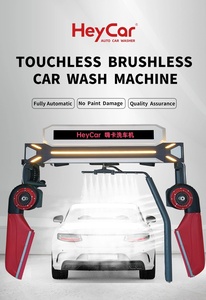 Máquina de Lavado de Autos Automática Sin Contacto HeyCar, Sistema de Limpieza de Vehículos Comercial de Acero Inoxidable con Secado por Aire a Alta Presión - Product Image 5