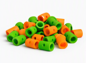 Cintas Protectoras Antivibración OEM Verde Naranja para Raqueta de Pádel, Accesorio de Entrenamiento, Absorbedor de Vibraciones Duradero, Amortiguador de Pádel de Playa - Product Image 2