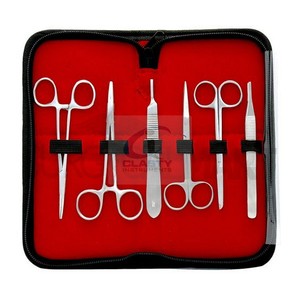 CLASTY INSTRUMENTS Kit de pratique de suture chirurgicale manuel avancé en acier inoxydable pour la formation médicale avec plaies pré-coupées – Vente en gros - Product Image 5