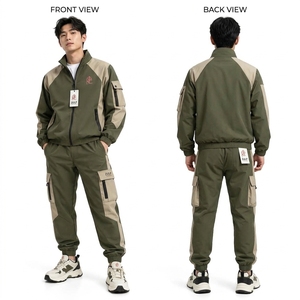Survêtement d'été pour homme respirant, de qualité supérieure, avec capuche, offrant un confort supérieur, un look élégant et une grande durabilité - Product Image 6