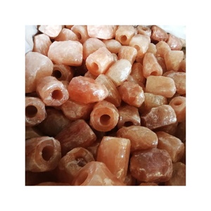 Lámpara de Sal Rosa del Himalaya 100% Natural IMPEX PAKISTAN, Purificador de Aire de Calidad Pura, Base de Madera Tallada, Decoración para el Hogar Personalizada - Product Image 6