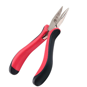 BEST ELECTRO SURGICAL Pince de retrait d'anneaux couleur or ultime, outils de pose d'extensions capillaires à maintien robuste pour usage commercial, en acier inoxydable - Product Image 1